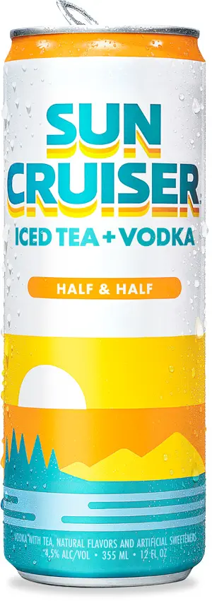 Can of Sun Cruiser Lemonade + Iced Tea