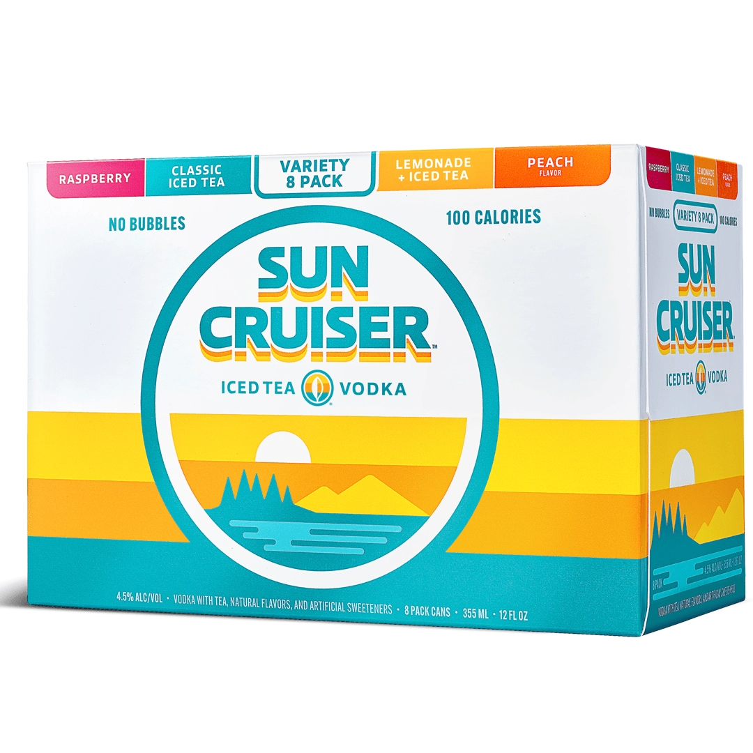 Sun Cruiser Lemonade Variety Pack with Classic Lemonade, Pink Lemonade, Strawberry Lemonade and Lemonade Iced Tea