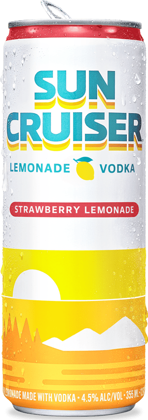 Can of Sun Cruiser Strawberry Lemonade