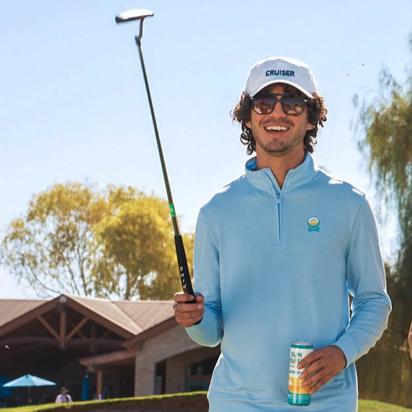 Sun Cruiser G/Fore collaboration golf gloves and tees